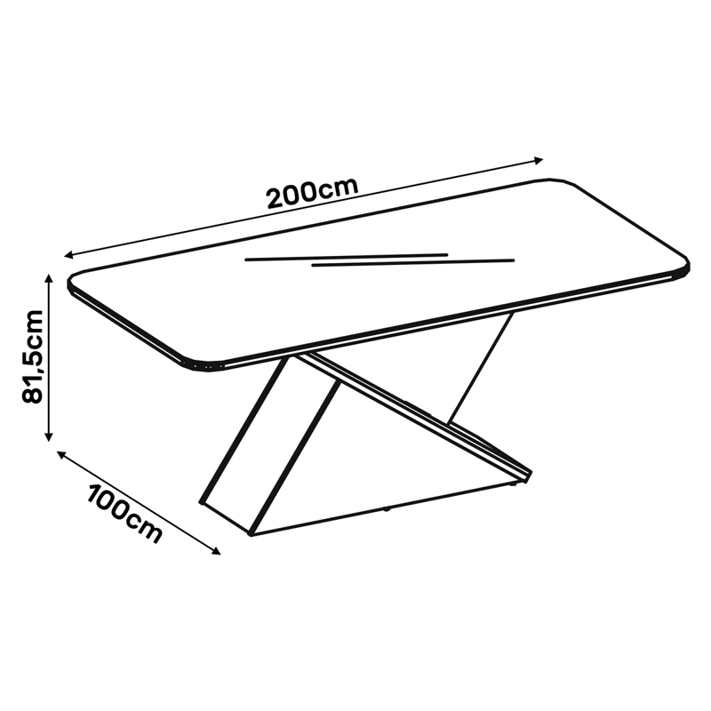 JUEGO DE COMEDOR DI PORETTI DESIGN ZAFIRA 8S BEIGE - 2