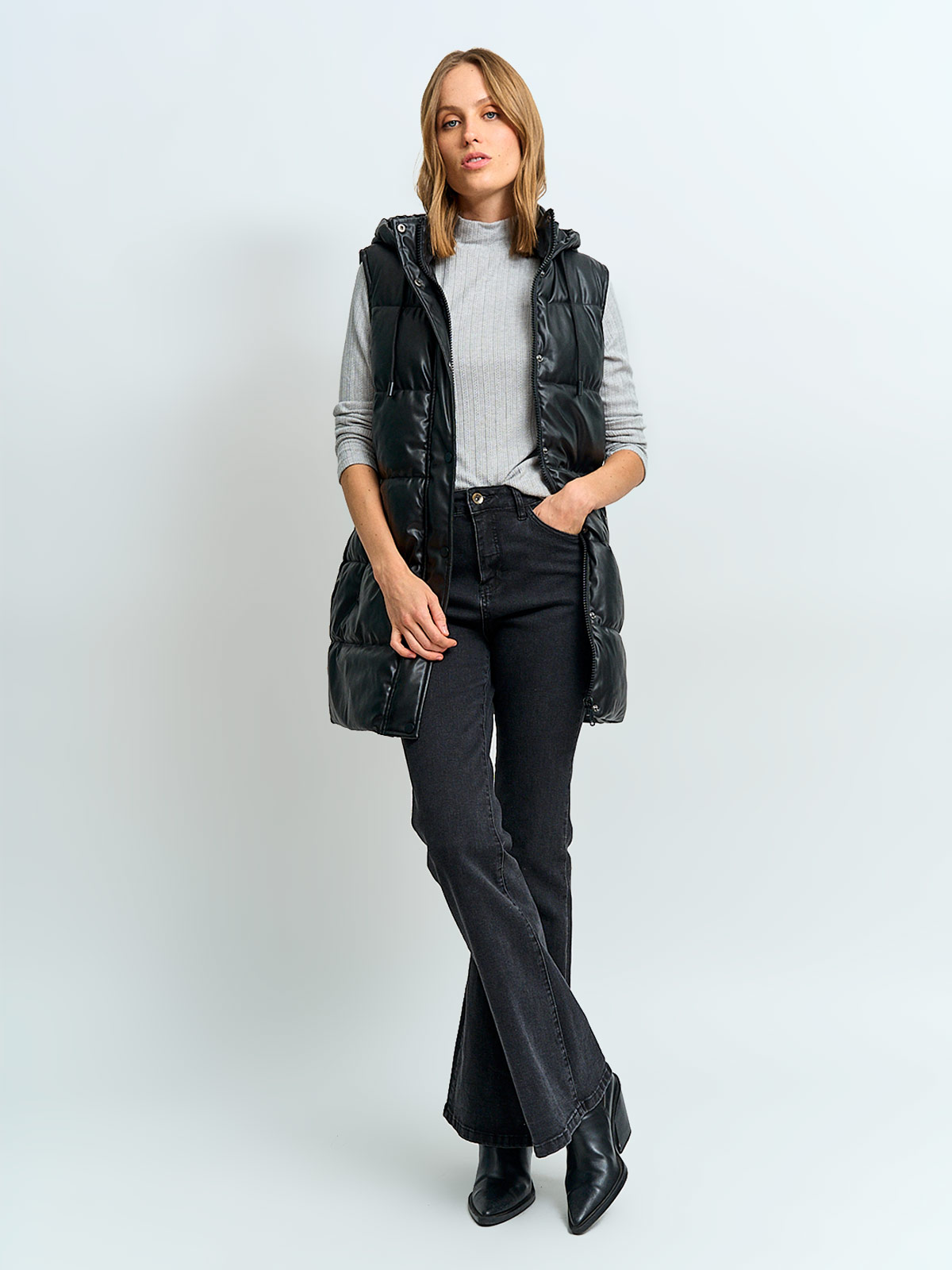 PARKA MUJER AZIZ SIN MANGAS - 4