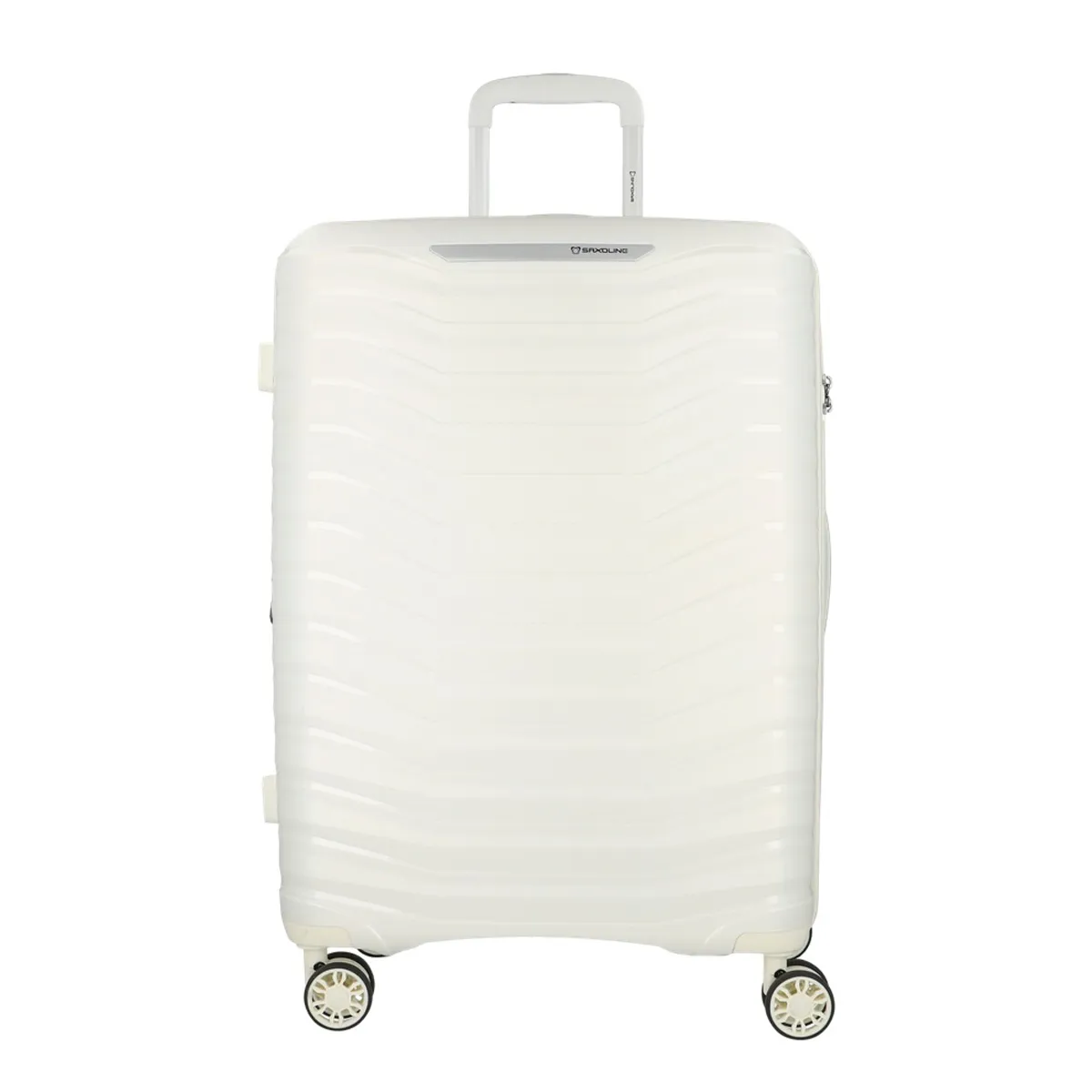 MALETA SAXOLINE TITANIUM L BLANCO - 1