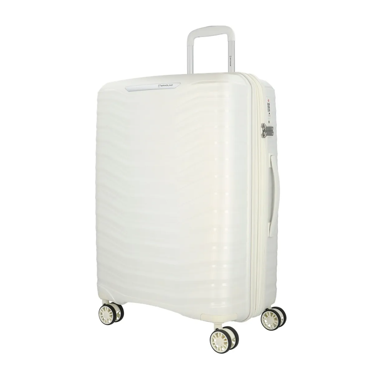 MALETA SAXOLINE TITANIUM L BLANCO - 2