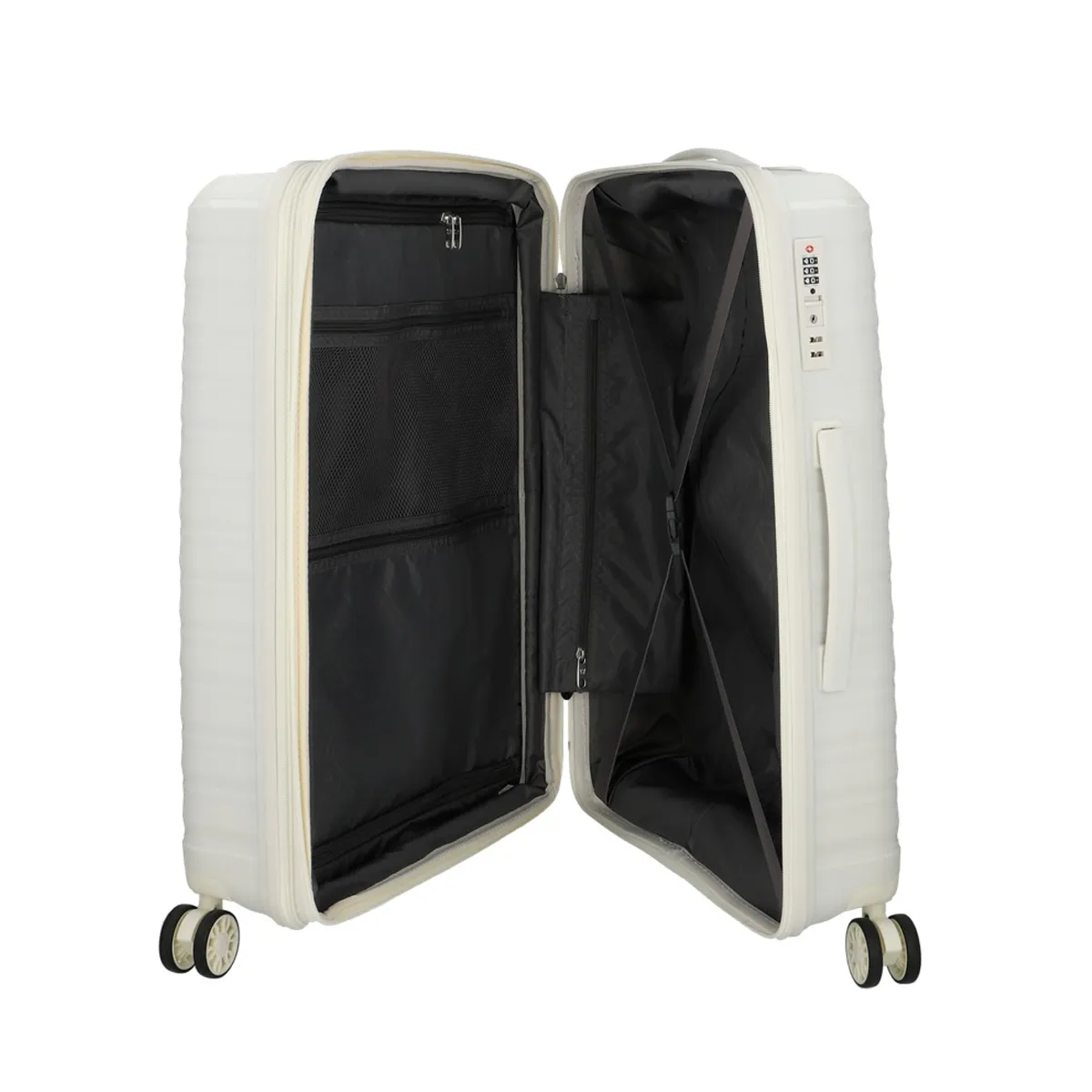 MALETA SAXOLINE TITANIUM L BLANCO - 7