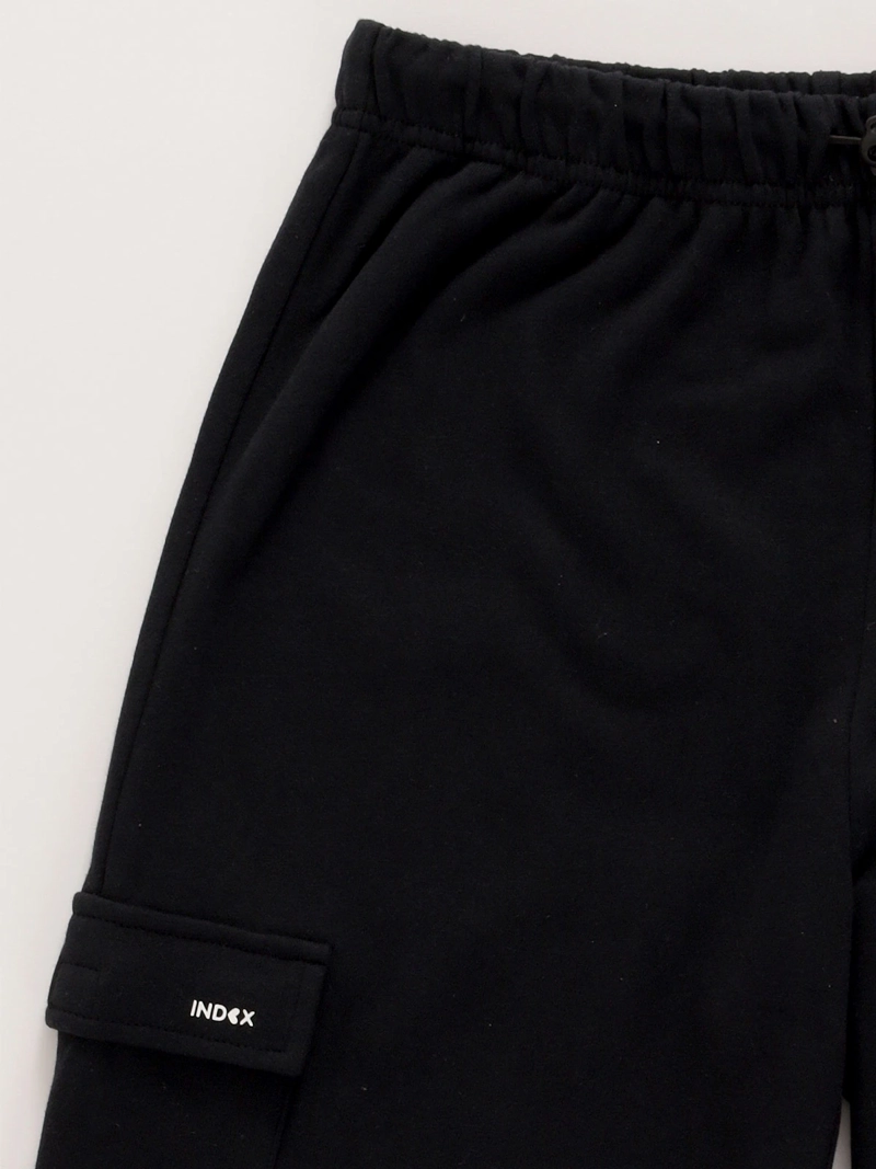 PANTALÓN DE BUZO NIÑA INDEX ALGODÓN CINTA - 3