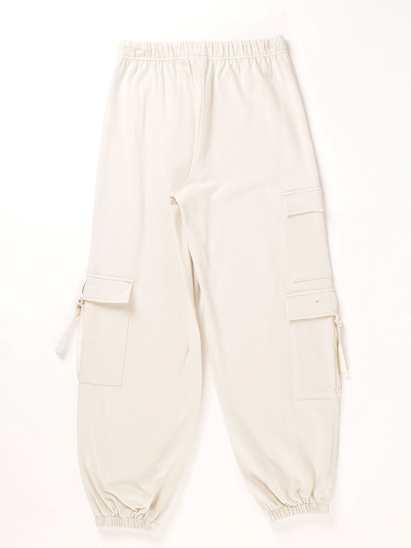 PANTALÓN DE BUZO NIÑA INDEX ALGODÓN CINTA - 2