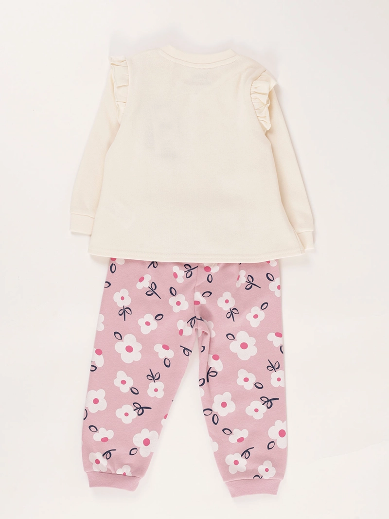 PIJAMA NIÑA BABY HARVEST FLORES - 2