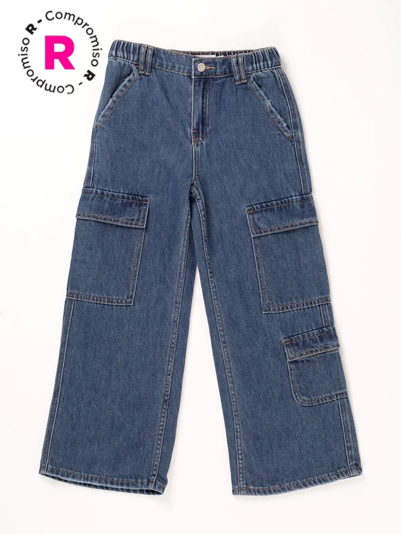 JEANS NIÑA HARVEST ALGODÓN MULTIPOP - 1
