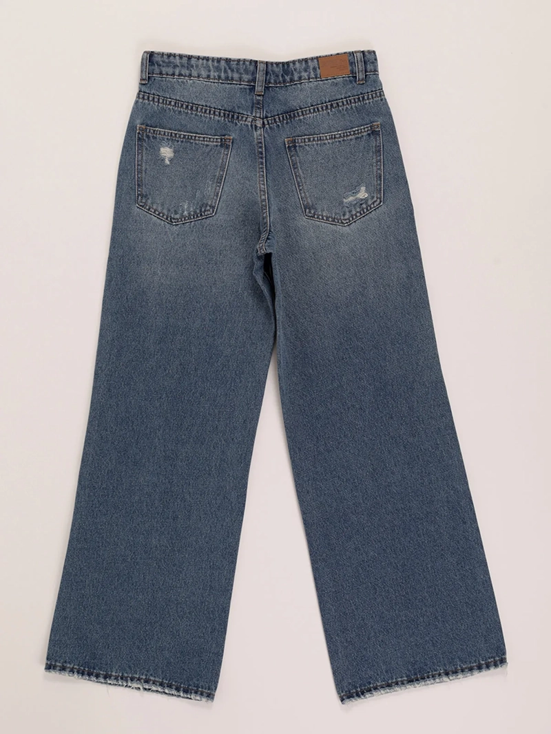 JEANS NIÑA INDEX ALGODÓN SCRATCH - 2