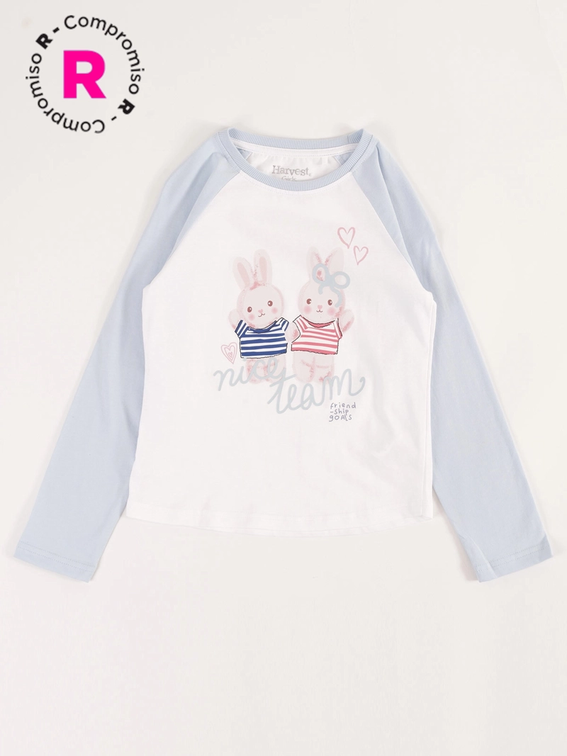 HARVEST POLERA MANGA LARGA ALGODÓN NIÑA HARVEST TEDDY