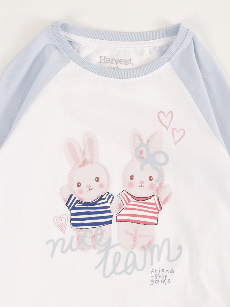 POLERA MANGA LARGA ALGODÓN NIÑA HARVEST TEDDY - 3
