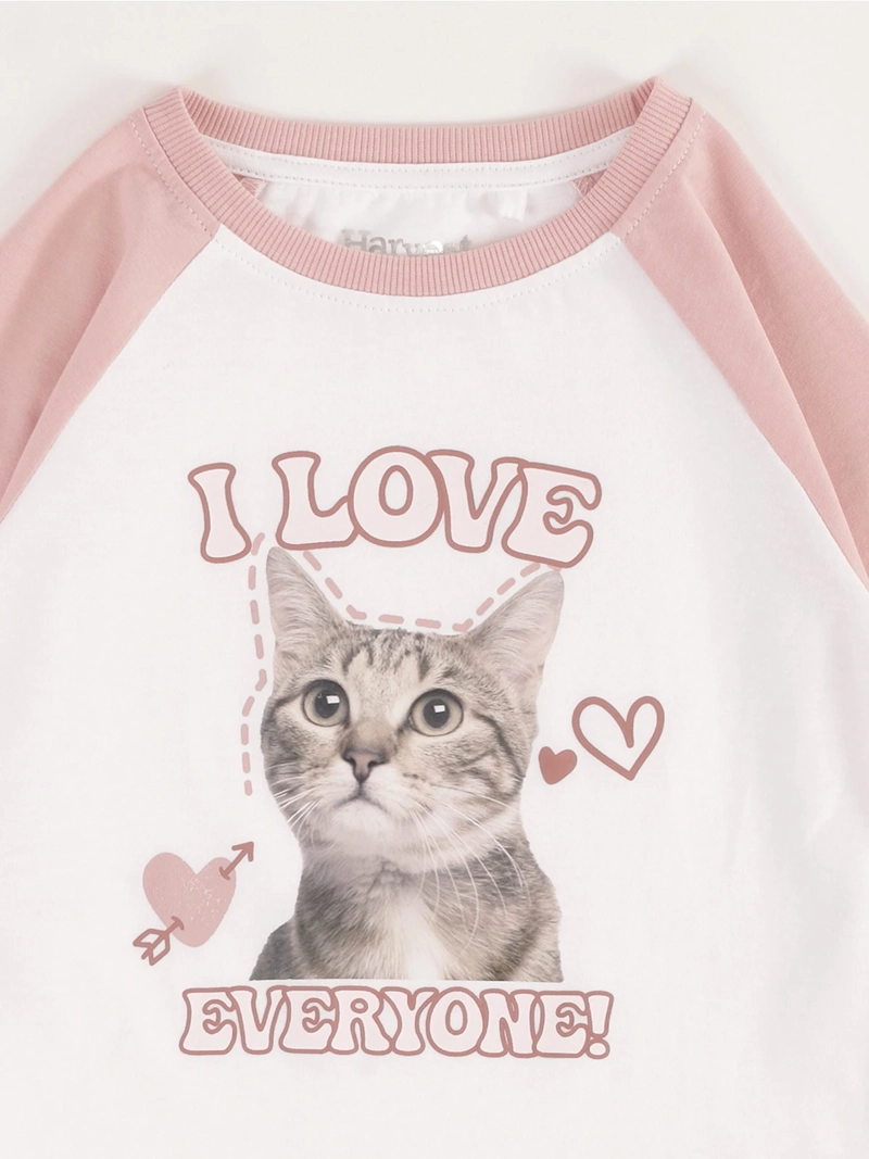 POLERA MANGA LARGA ALGODÓN NIÑA HARVEST TEDDY - 3
