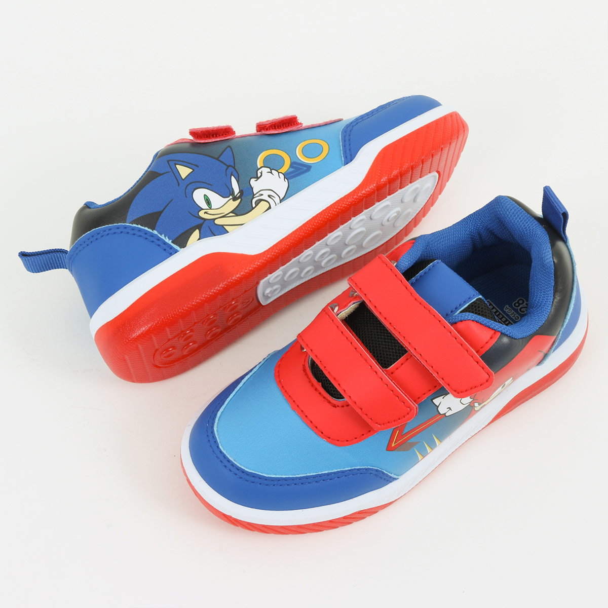 ZAPATILLAS NIÑO SONIC AZUL - 4
