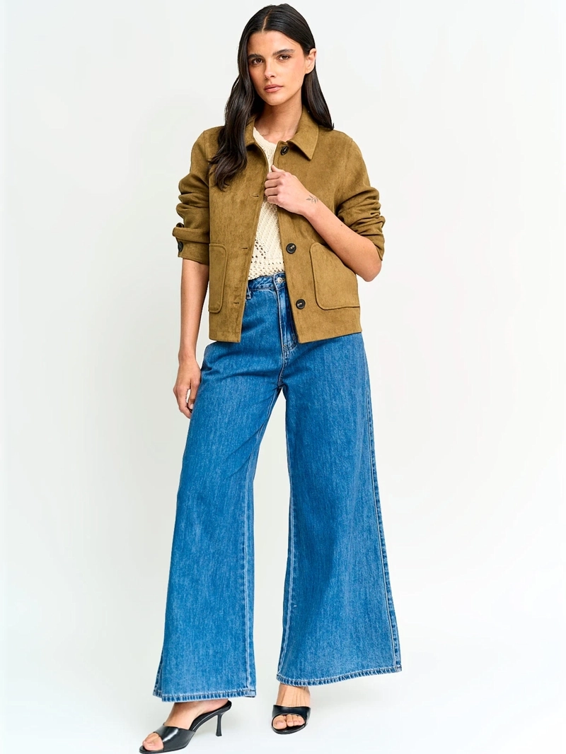 CHAQUETA MUJER MARQUIS EFECTO PIEL - 4