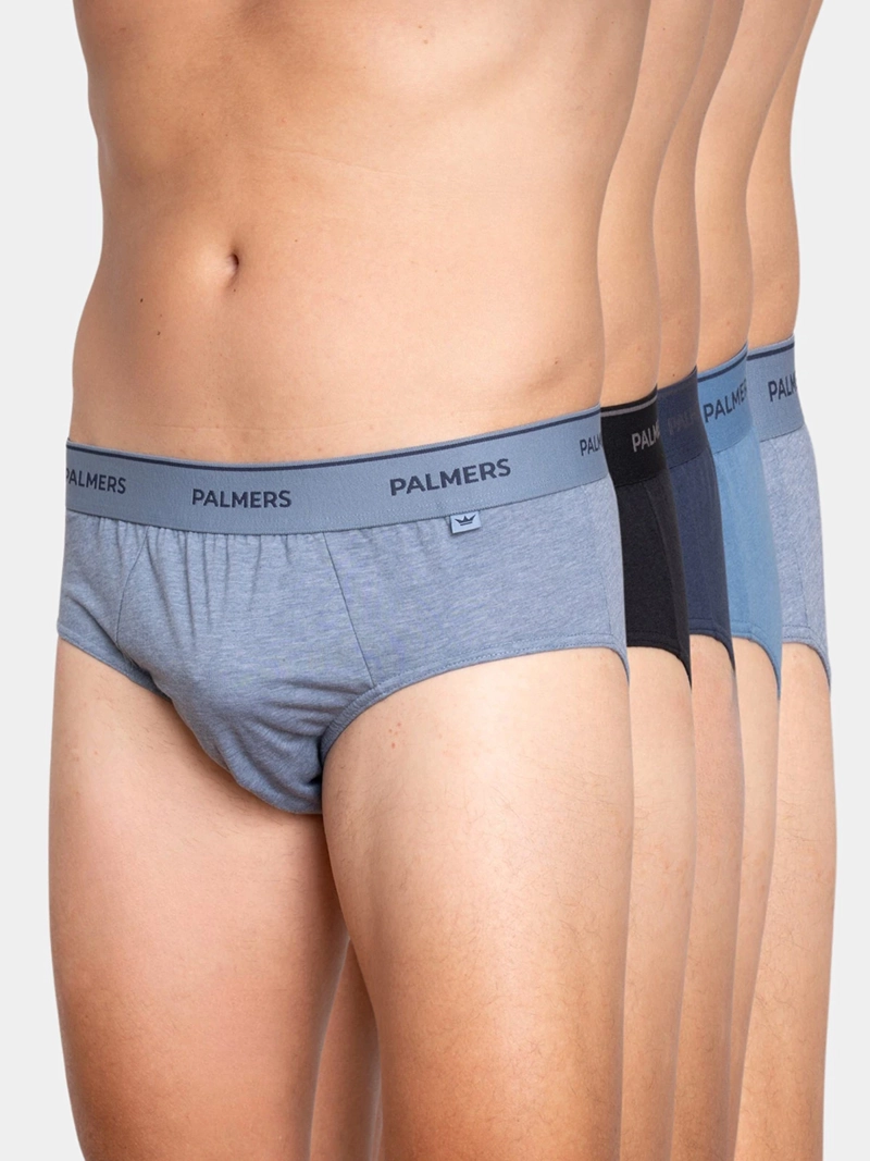 PACK X5 SLIP HOMBRE PALMERS ALGODÓN  - 1