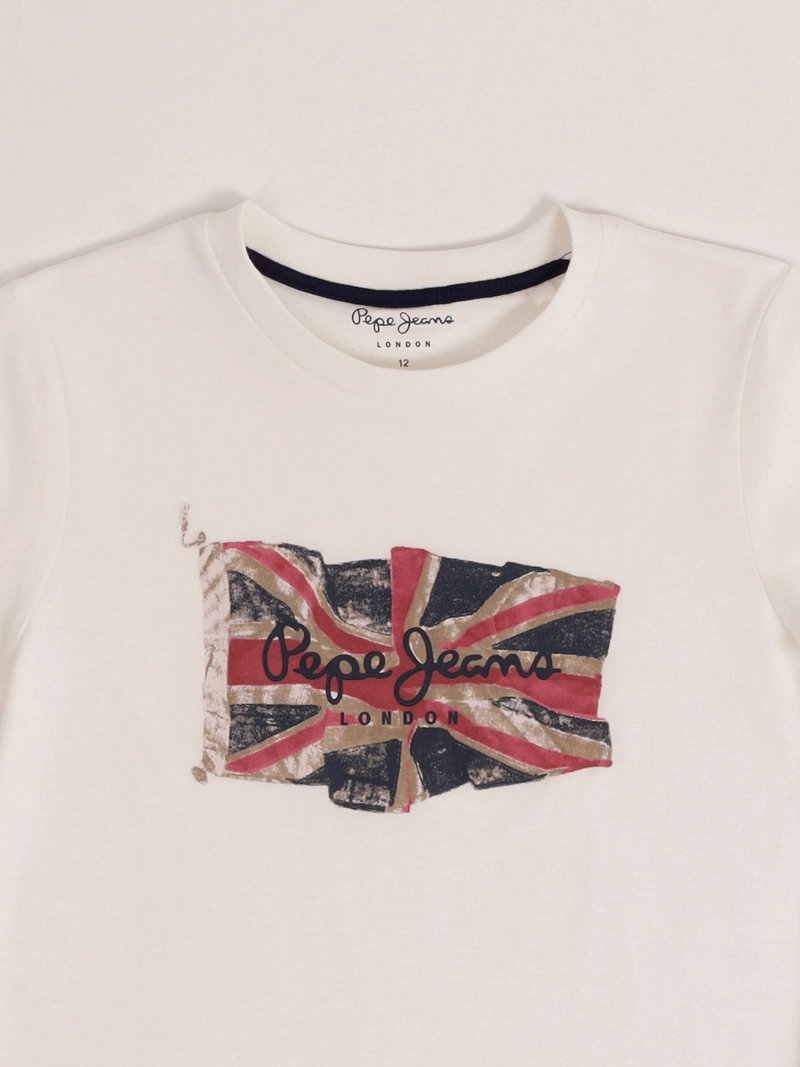 POLERA MANGA CORTA NIÑO PEPE JEANS FLAG - 3