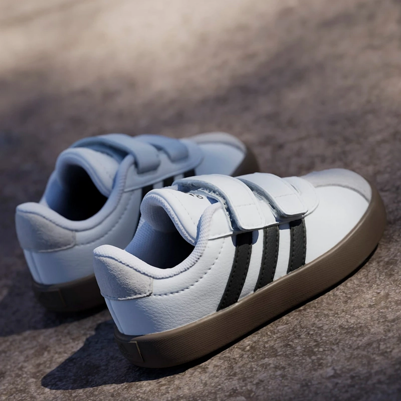 ZAPATILLAS INFANTIL ADIDAS CASUALES BLANCO VL COURT 3.0 CF I - 9