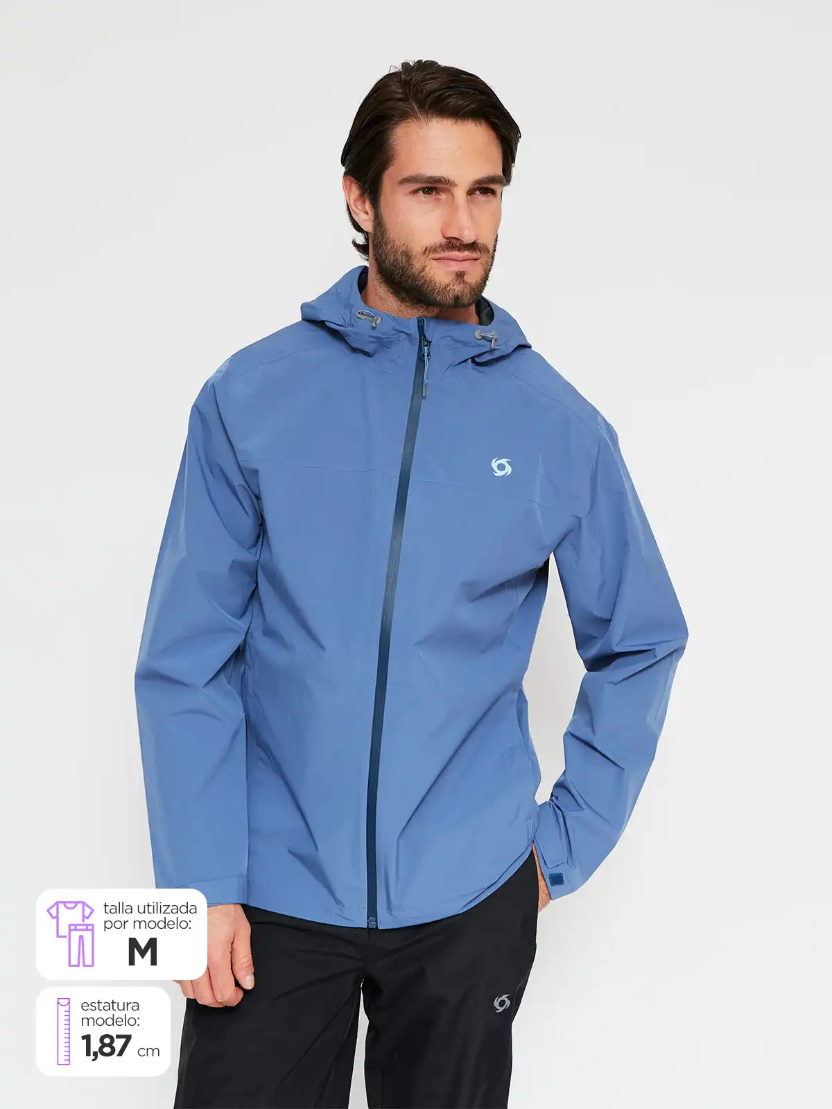 CORTAVIENTO HOMBRE DOITE LIVEN IMPERMEABLE - 1