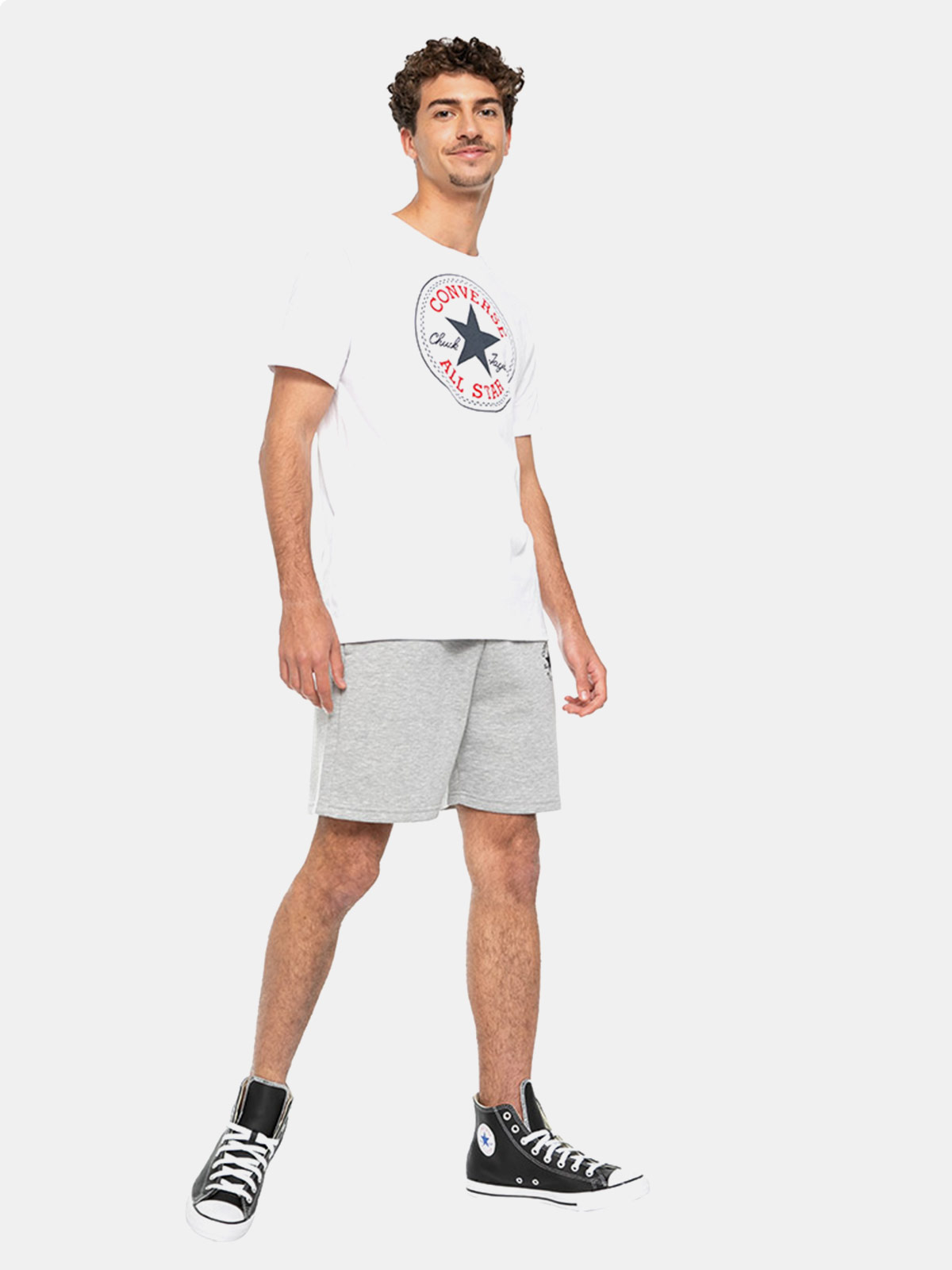 POLERA MANGA CORTA HOMBRE CONVERSE PATCH TEE - 5