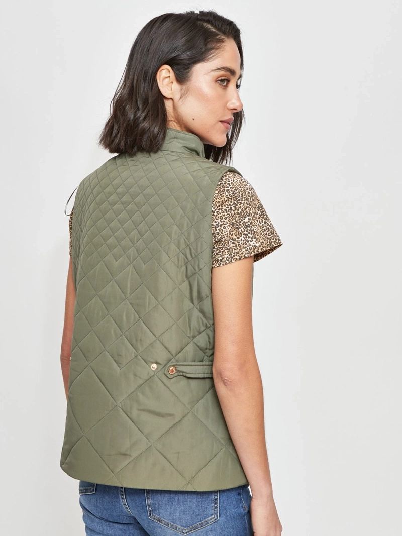 PARKA MUJER CACHAREL SIN MANGAS - 2