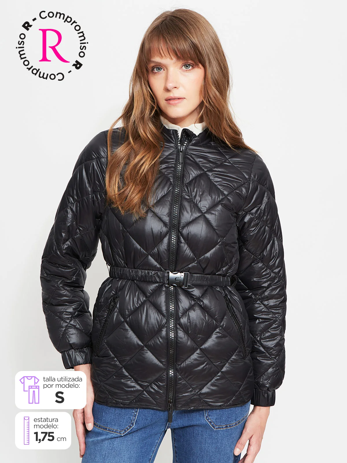PARKA MUJER TATIENNE QUILTED - 1