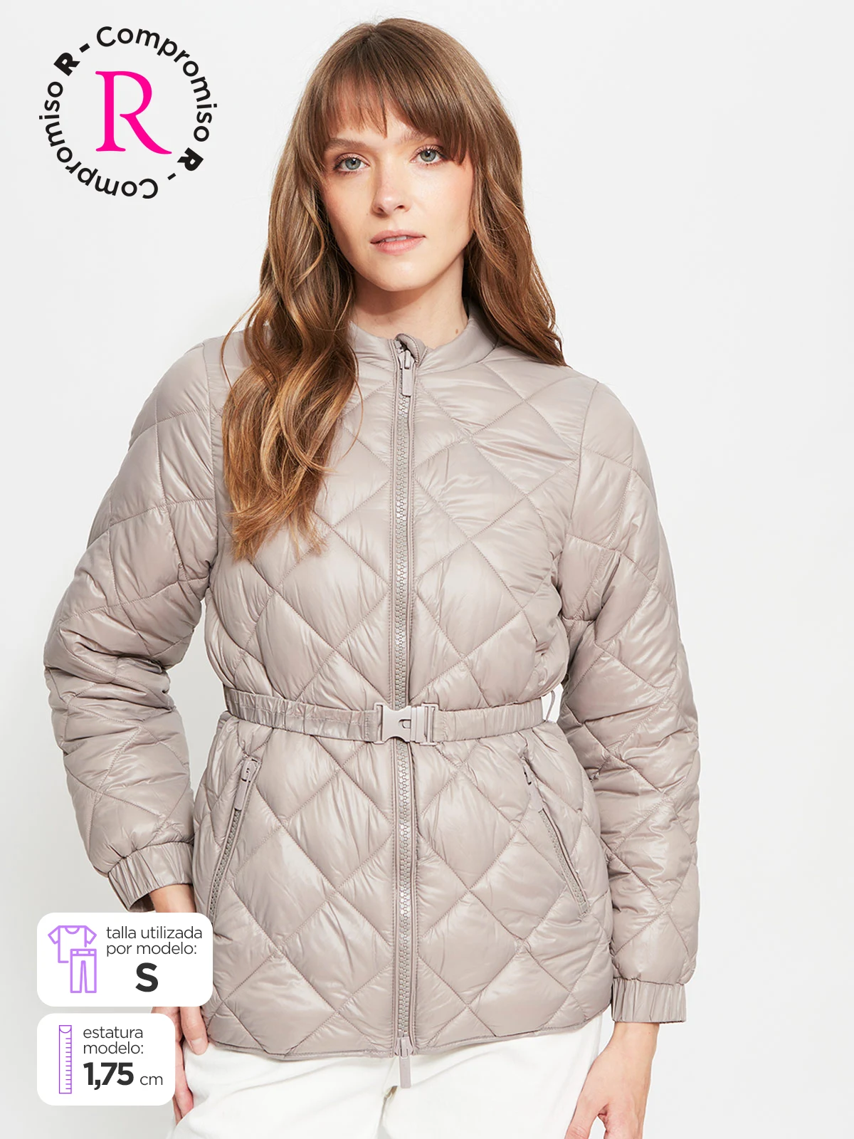 PARKA MUJER TATIENNE QUILTED - 1
