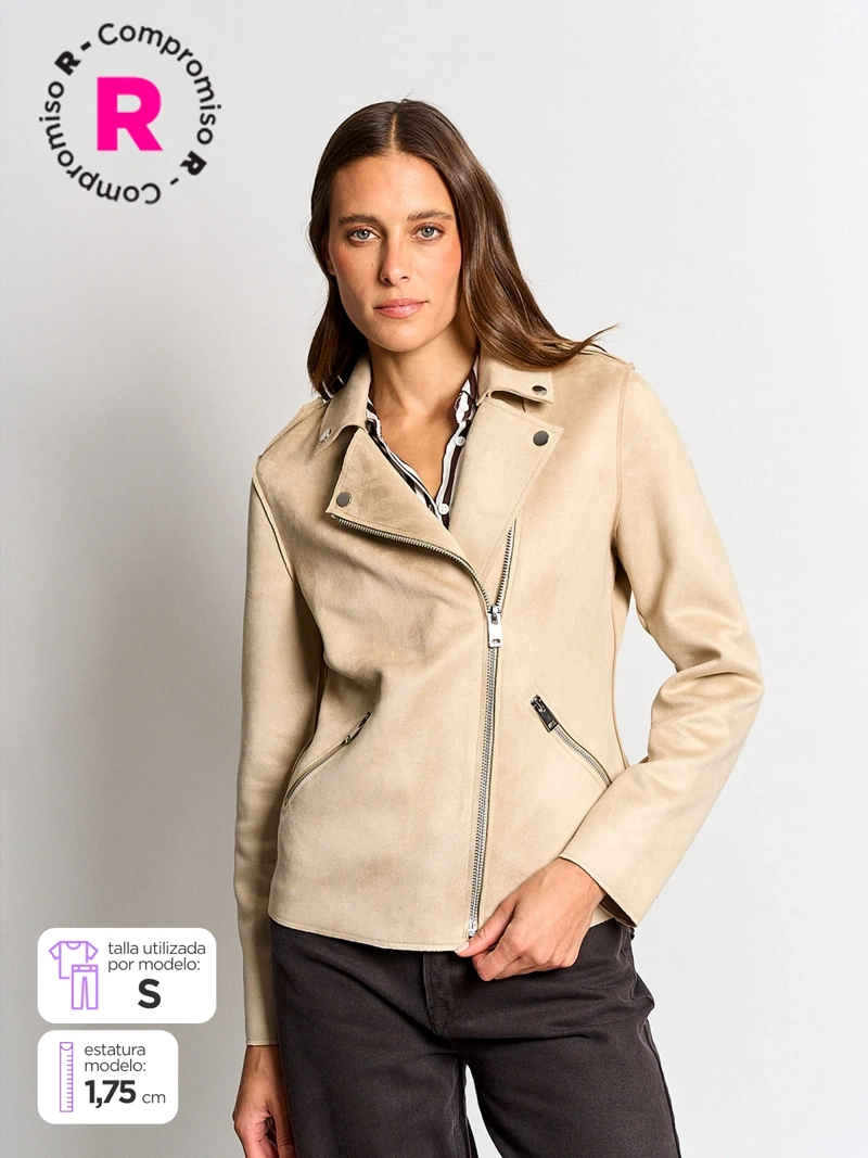 CHAQUETA MUJER MARQUIS EFECTO PIEL - 1
