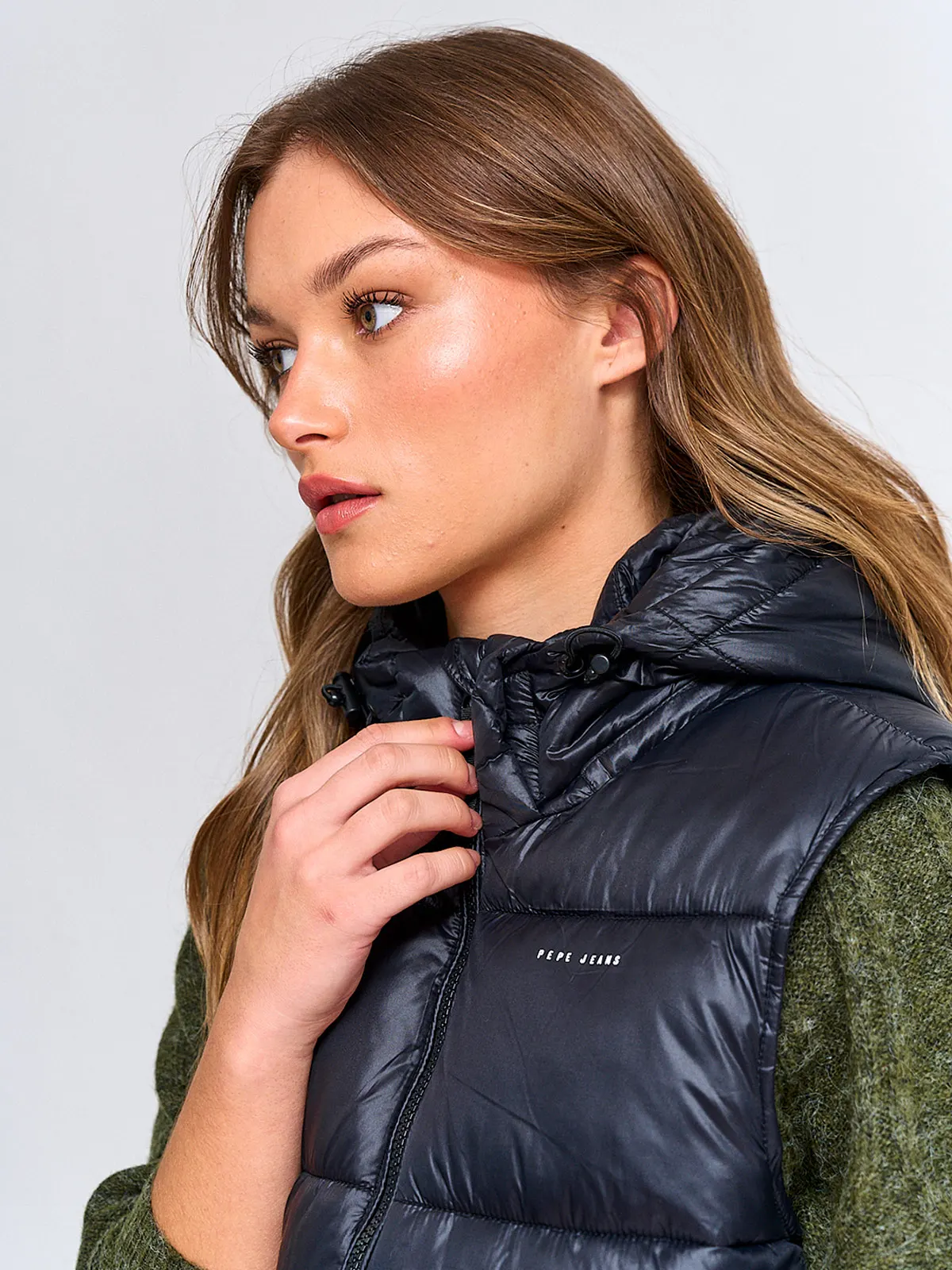 PARKA MUJER PEPE JEANS SIN MANGAS - 3