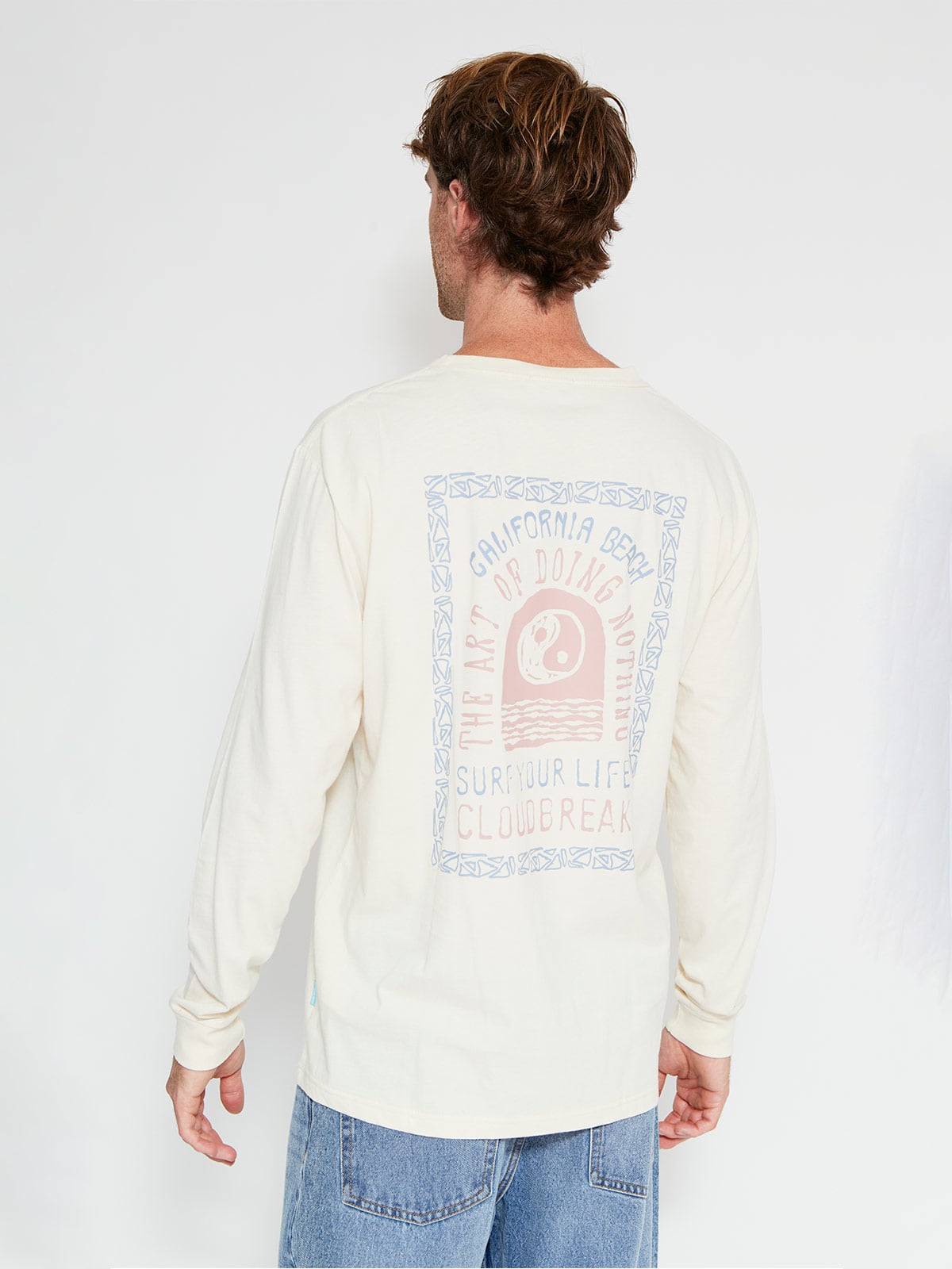 POLERA HOMBRE CLOUDBREAK ALGODÓN MANGA LARGA PRINT - 2