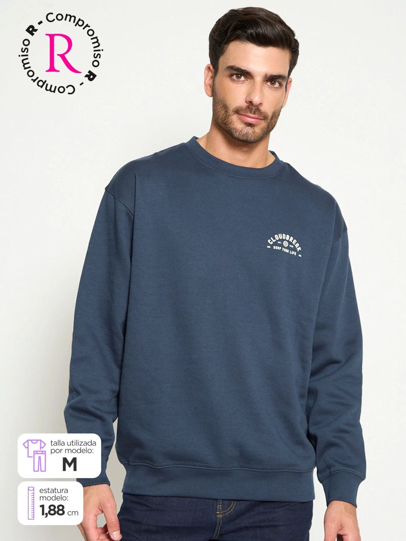 POLERÓN HOMBRE CLOUDBREAK ALGODÓN CREW NECK - 1