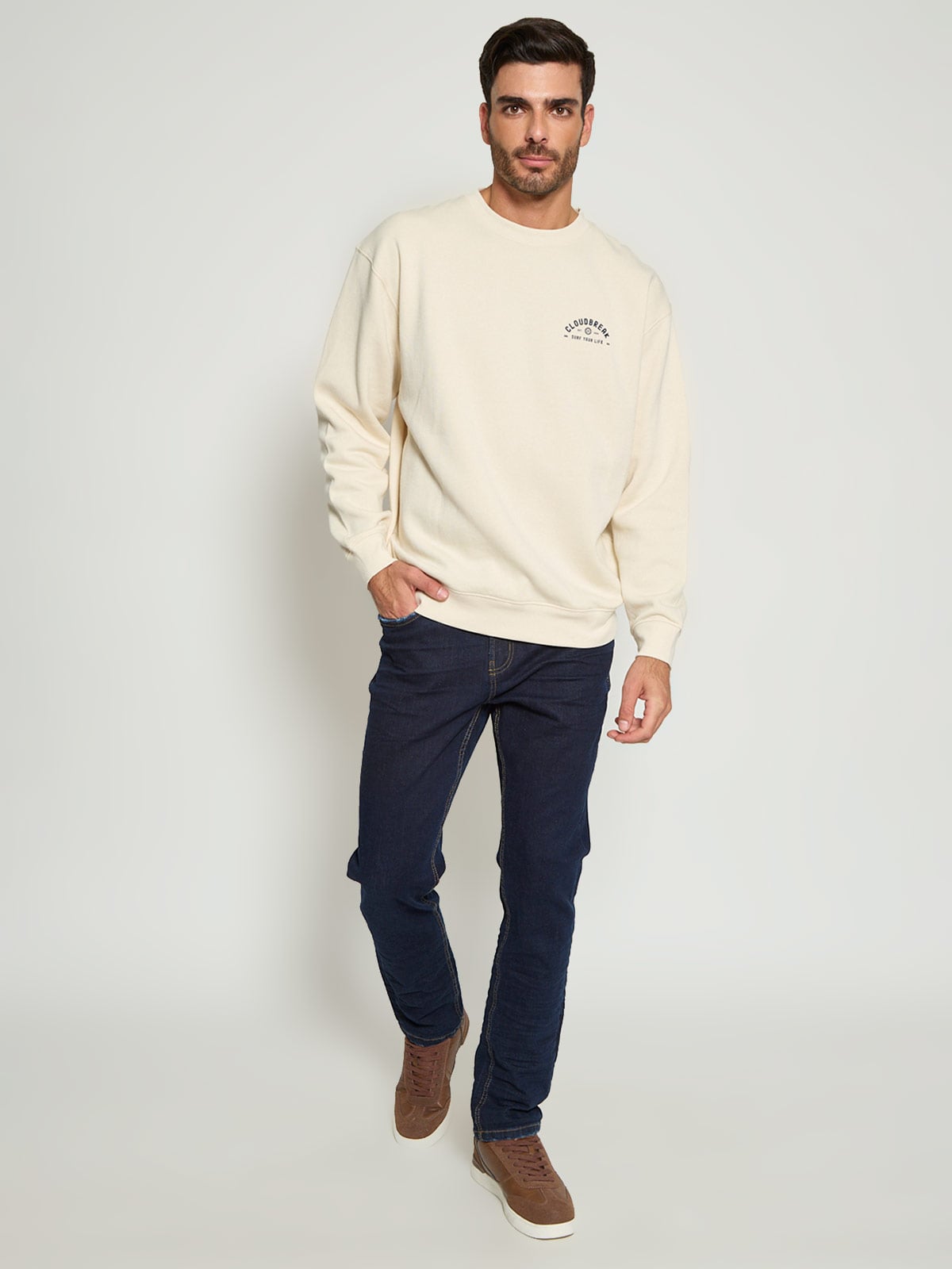 POLERÓN HOMBRE CLOUDBREAK ALGODÓN CREW NECK - 4