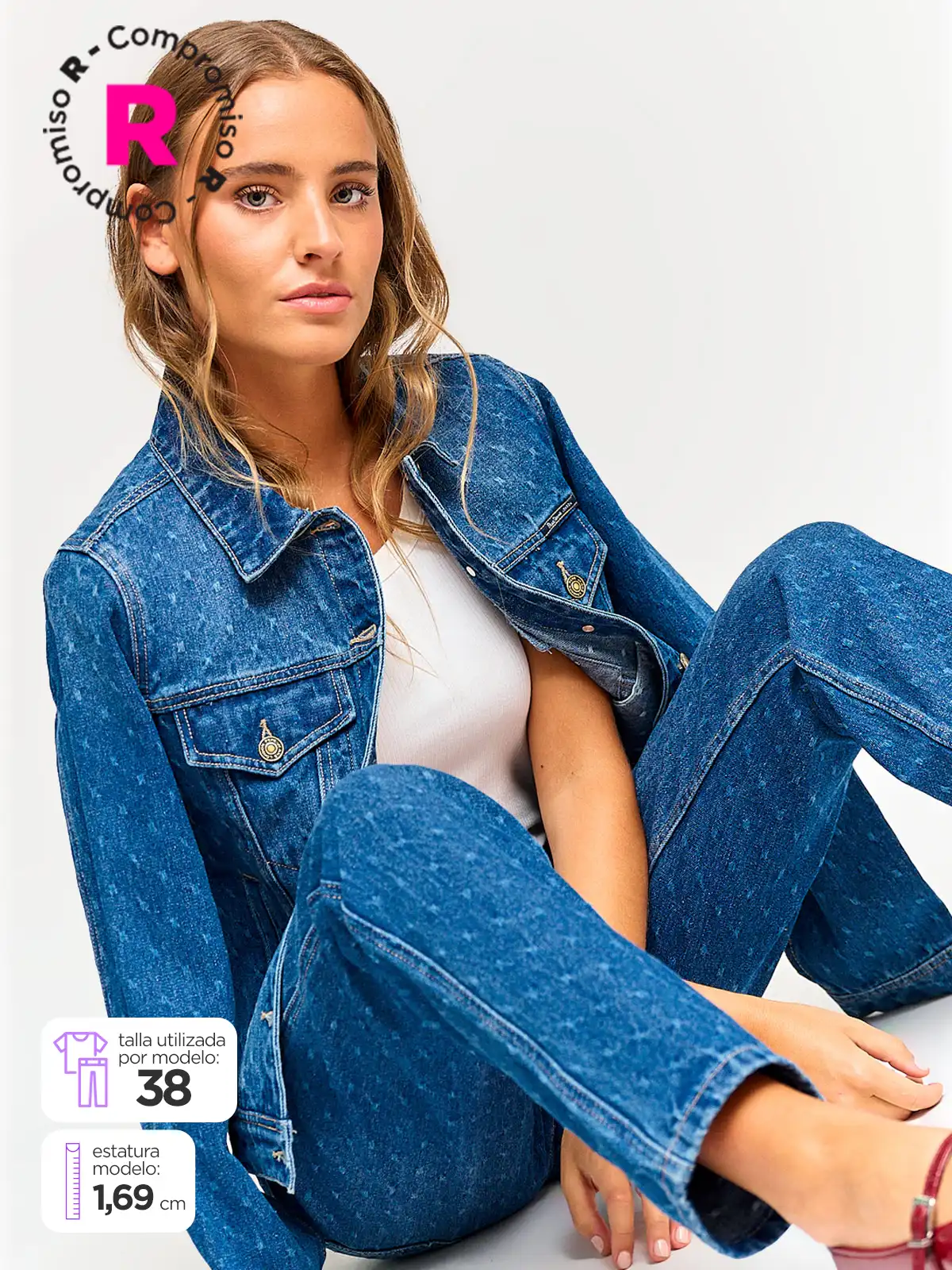 JEANS MUJER PEPE JEANS ALGODÓN SLIM - 1