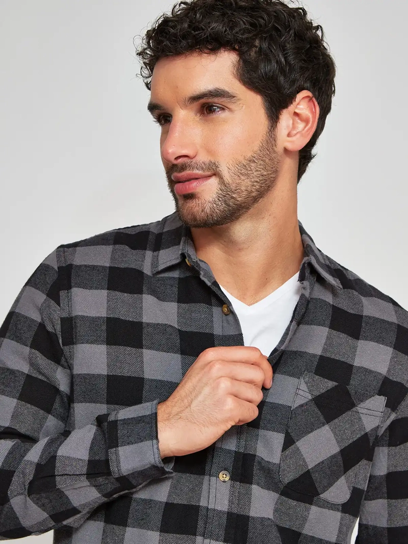 CAMISA HOMBRE CLOUDBREAK ALGODÓN MANGA LARGA TWILL - 3