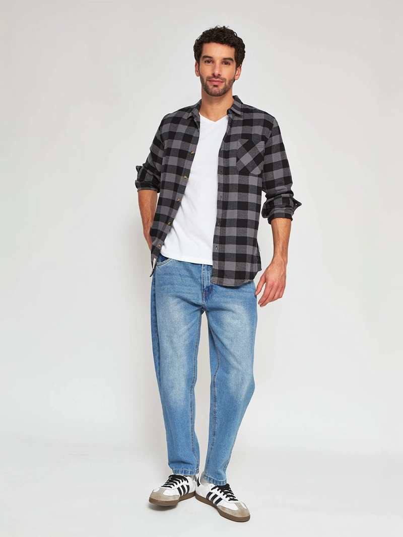 CAMISA HOMBRE CLOUDBREAK ALGODÓN MANGA LARGA TWILL - 4