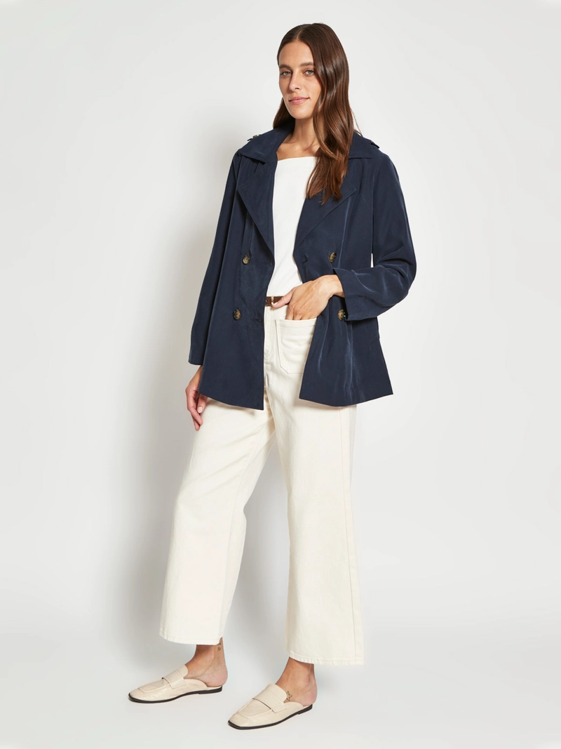 CHAQUETA MUJER CACHAREL TRENCH CORTO - 4