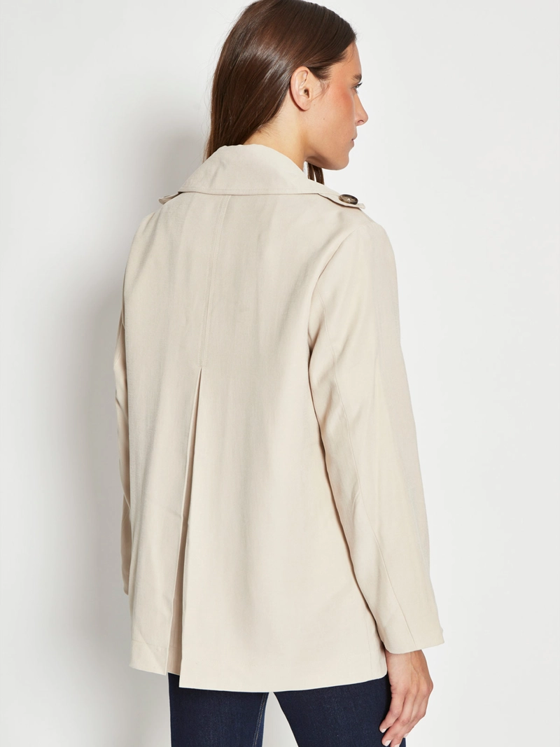 CHAQUETA MUJER CACHAREL TRENCH CORTO - 2