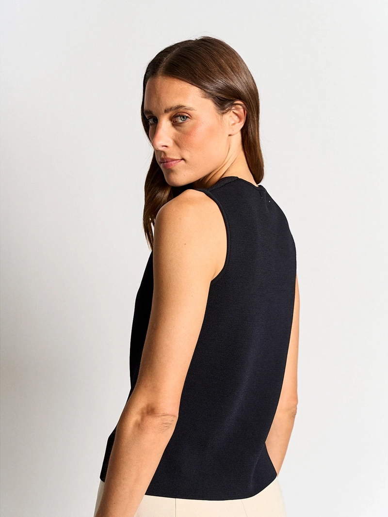 SWEATER MUJER MARQUIS SIN MANGAS - 2
