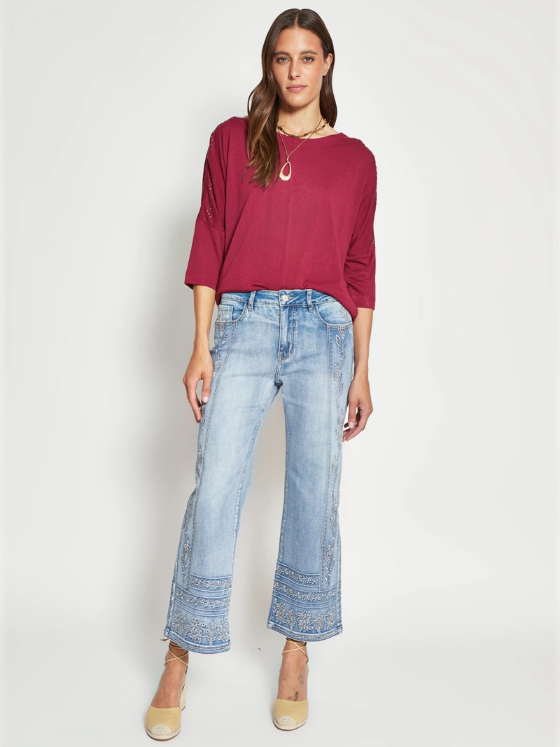 POLERA MUJER TATIENNE MANGA 3/4 - 4