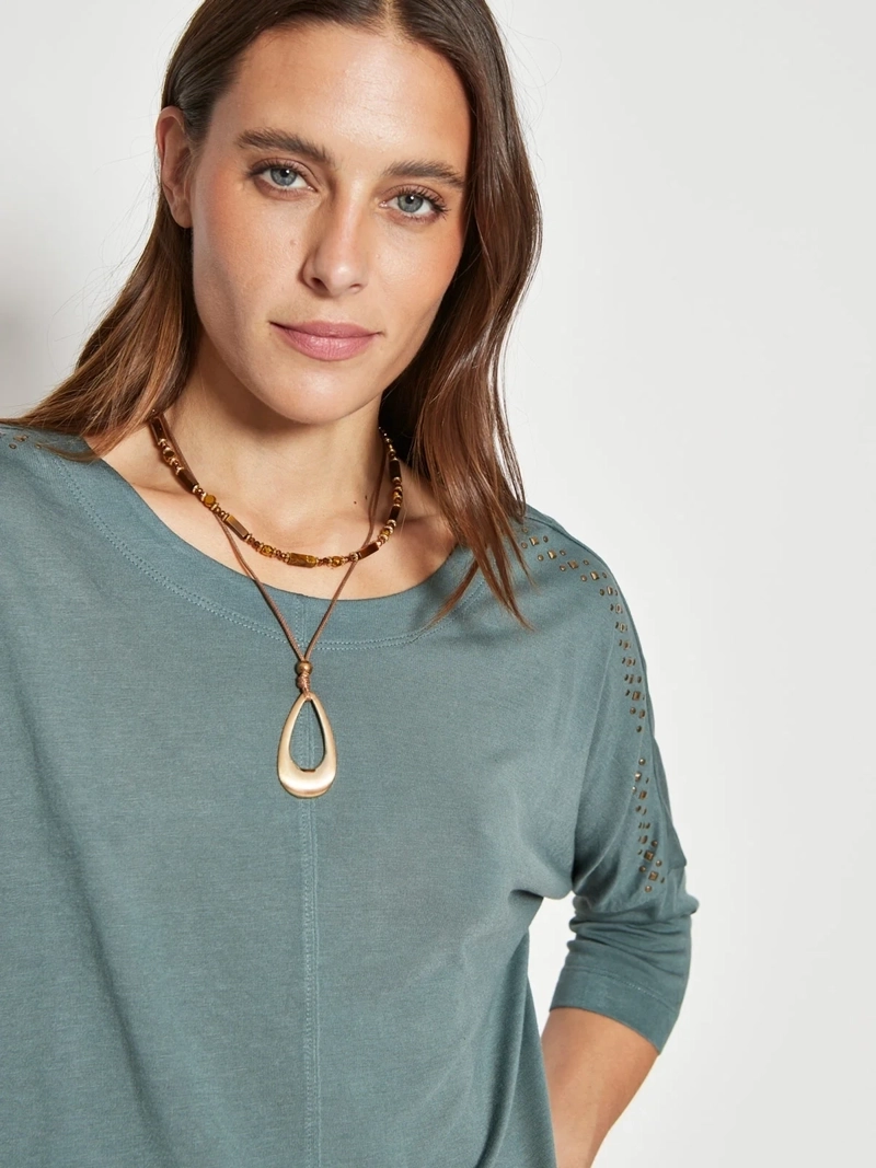 POLERA MUJER TATIENNE MANGA 3/4 - 3