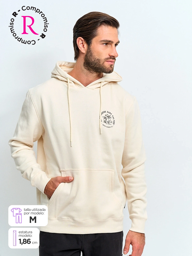 POLERÓN HOMBRE CLOUDBREAK ALGODÓN HOODIE PRINT - 1