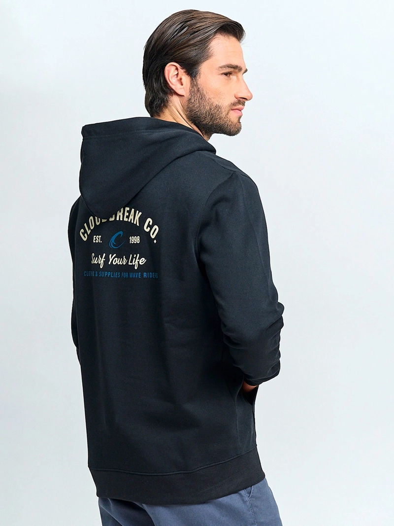 POLERÓN HOMBRE CLOUDBREAK ALGODÓN HOODIE PRINT - 2