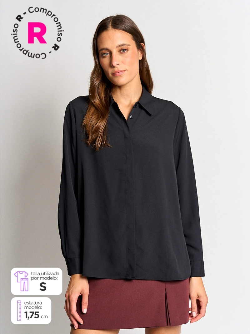 BLUSA MUJER MARQUIS CAMISERA - 1