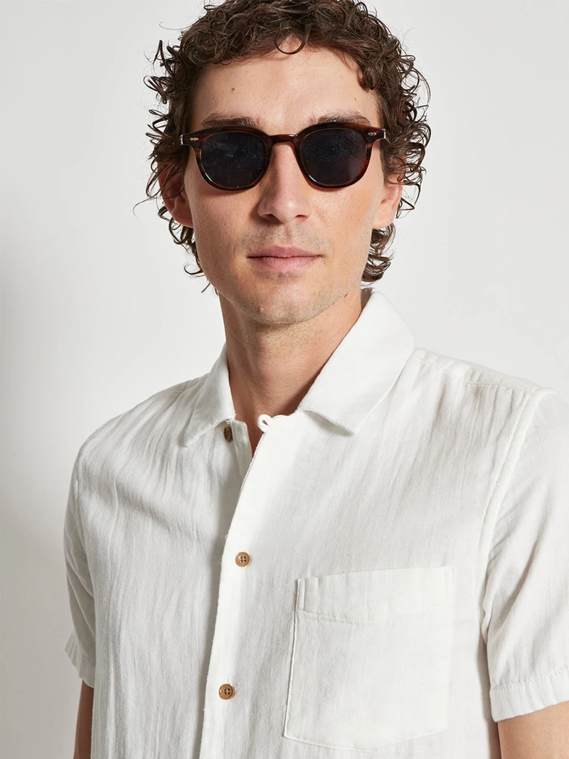 CAMISA HOMBRE AEROPOSTALE ALGODÓN MANGA CORTA TEXTURA - 3