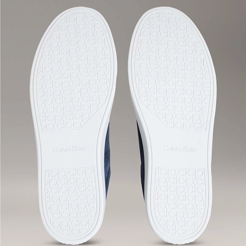 ZAPATILLAS HOMBRE CALVIN KLEIN CASUALES AZUL HM0HM01967DW4 CUERO - 4