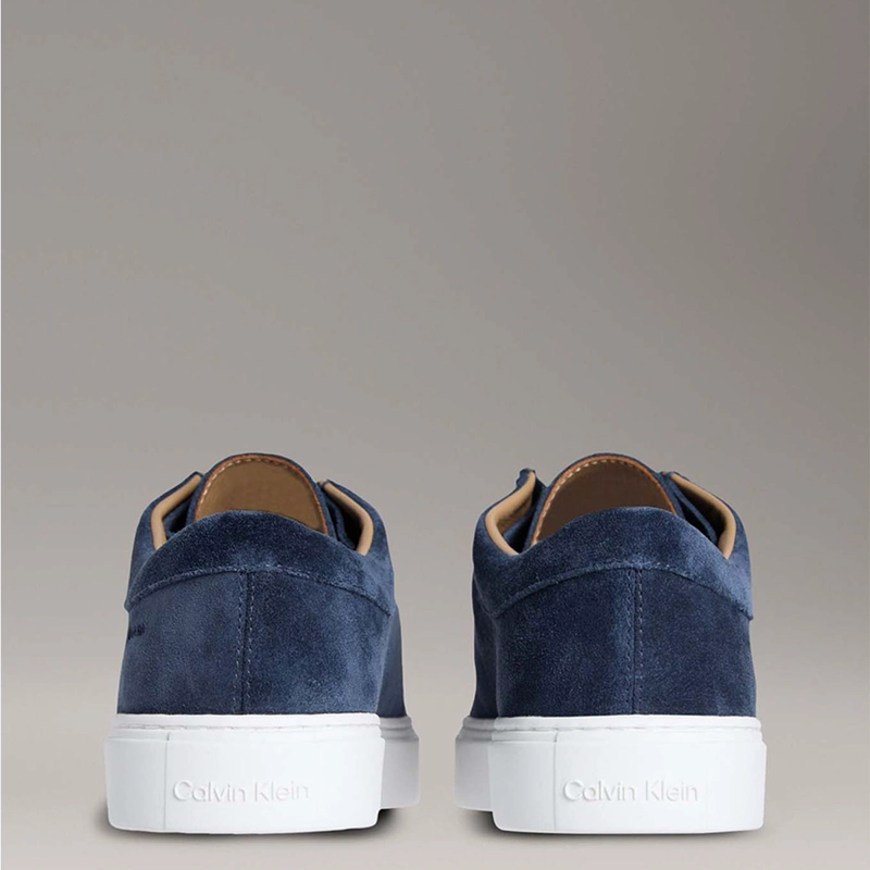 ZAPATILLAS HOMBRE CALVIN KLEIN CASUALES AZUL HM0HM01967DW4 CUERO - 5