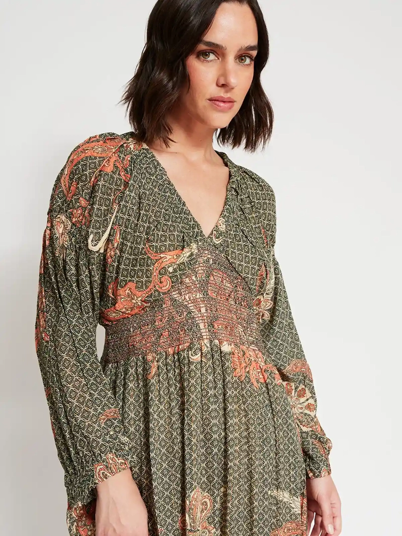 VESTIDO MUJER TATIENNE LARGO ESTAMPADO - 4