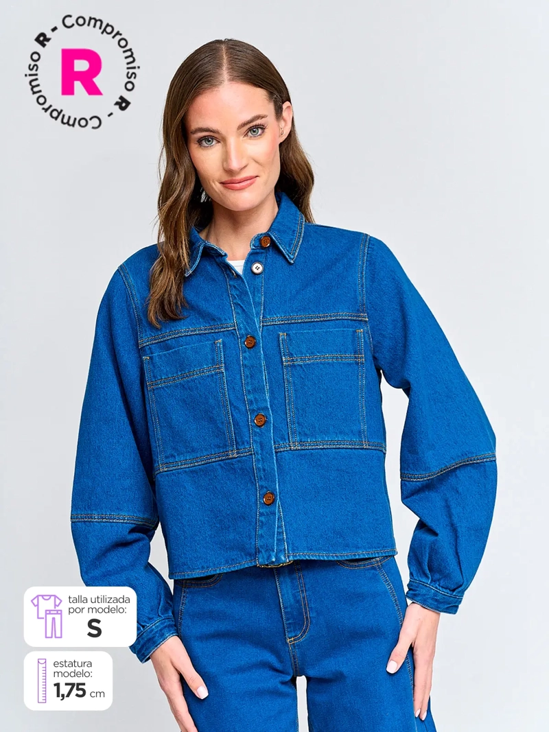 CHAQUETA MUJER REGATTA DENIM CORTA - 1