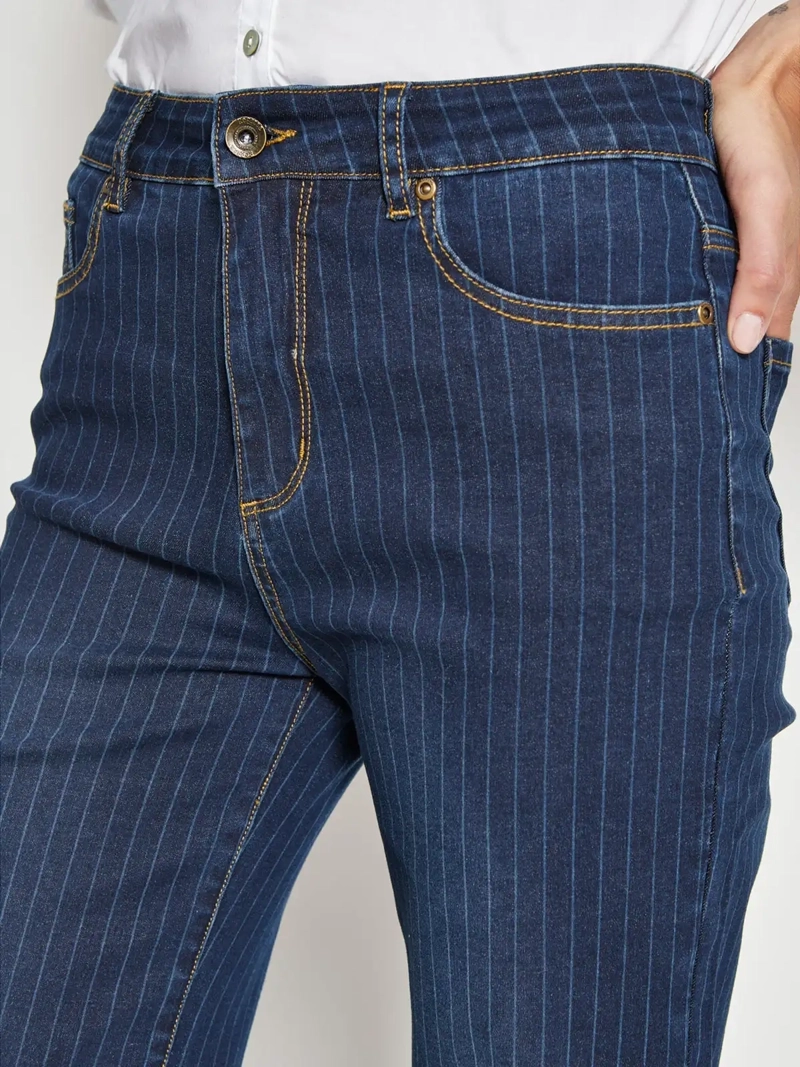 JEANS MUJER REGATTA ALGODÓN WIDELEG - 4