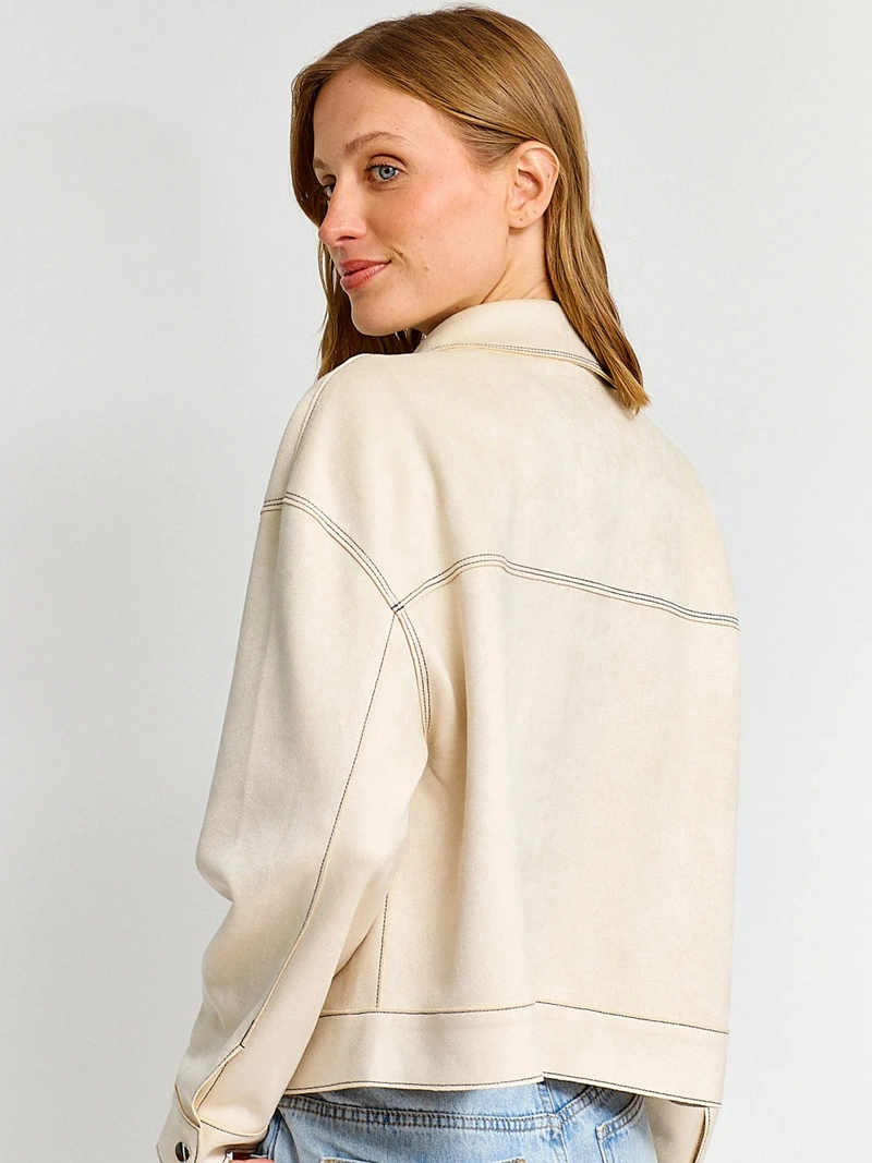CHAQUETA MUJER MARQUIS EFECTO PIEL - 2