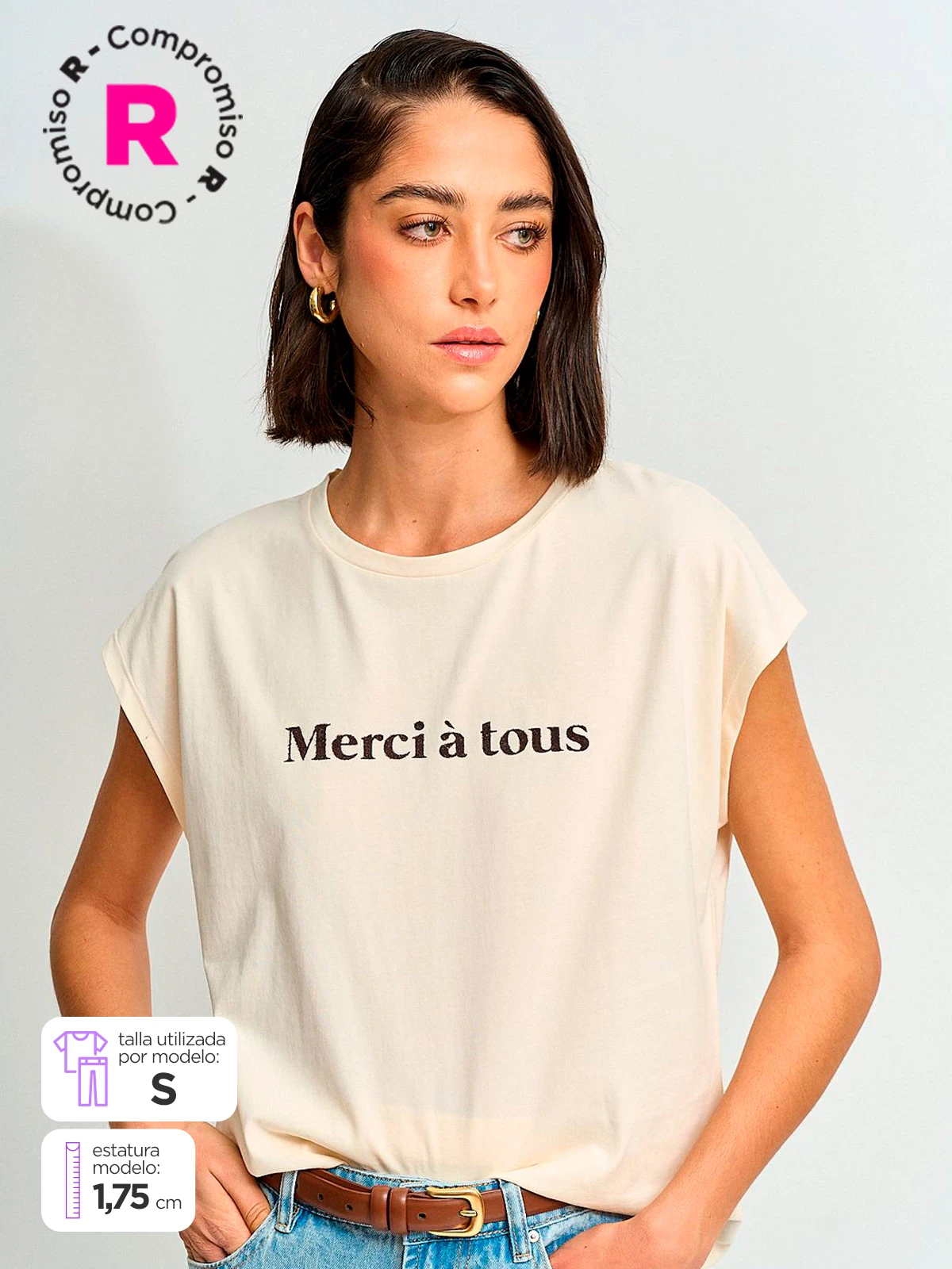 POLERA MUJER MARQUIS ALGODÓN GRÁFICA