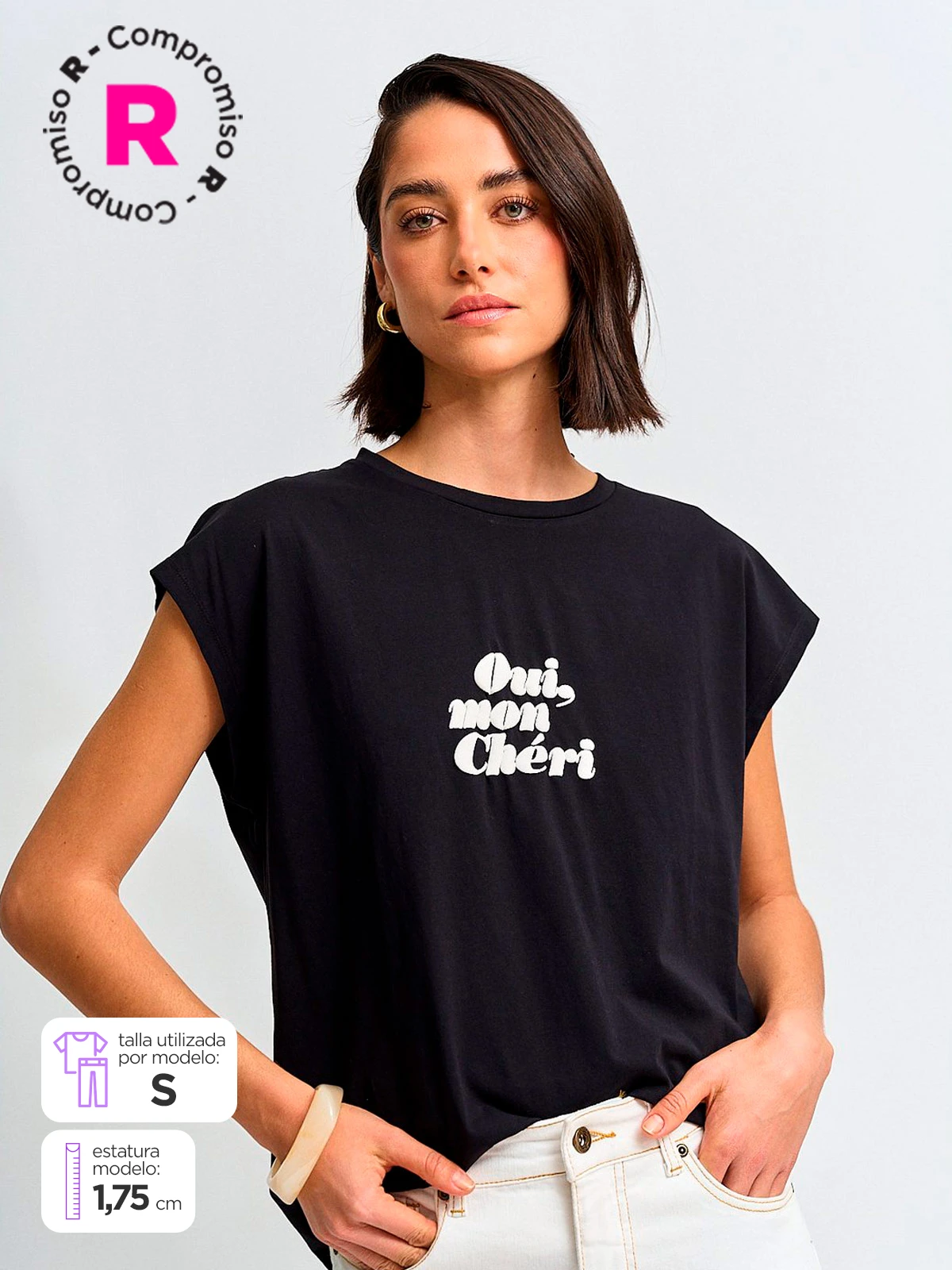 POLERA MUJER MARQUIS ALGODÓN GRÁFICA - 1