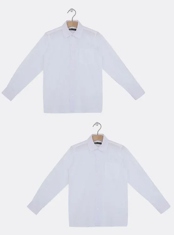 PACK X2 CAMISA ESCOLAR TEST BLANCA - 2