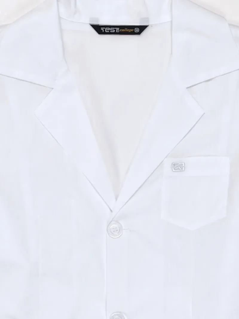 DELANTAL TEST BLANCO - 4